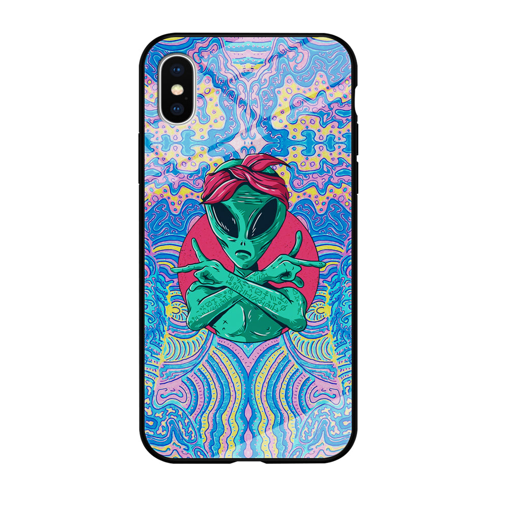 Alien Gangsta Rhythm iPhone XS MAX Case