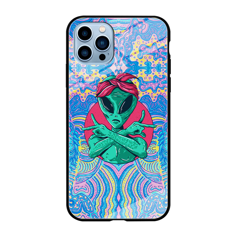 Alien Gangsta Rhythm iPhone 12 Pro Max Case