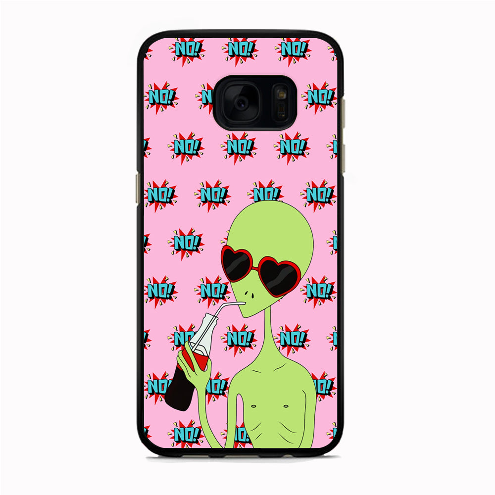 Alien Love Life Samsung Galaxy S7 Edge Case