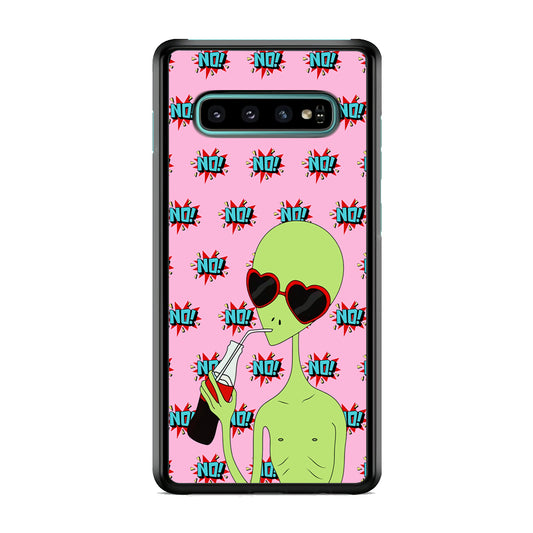 Alien Love Life Samsung Galaxy S10 Case