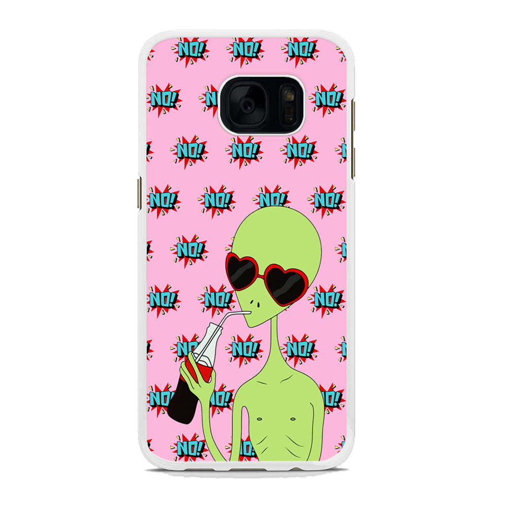 Alien Love Life Samsung Galaxy S7 Edge Case