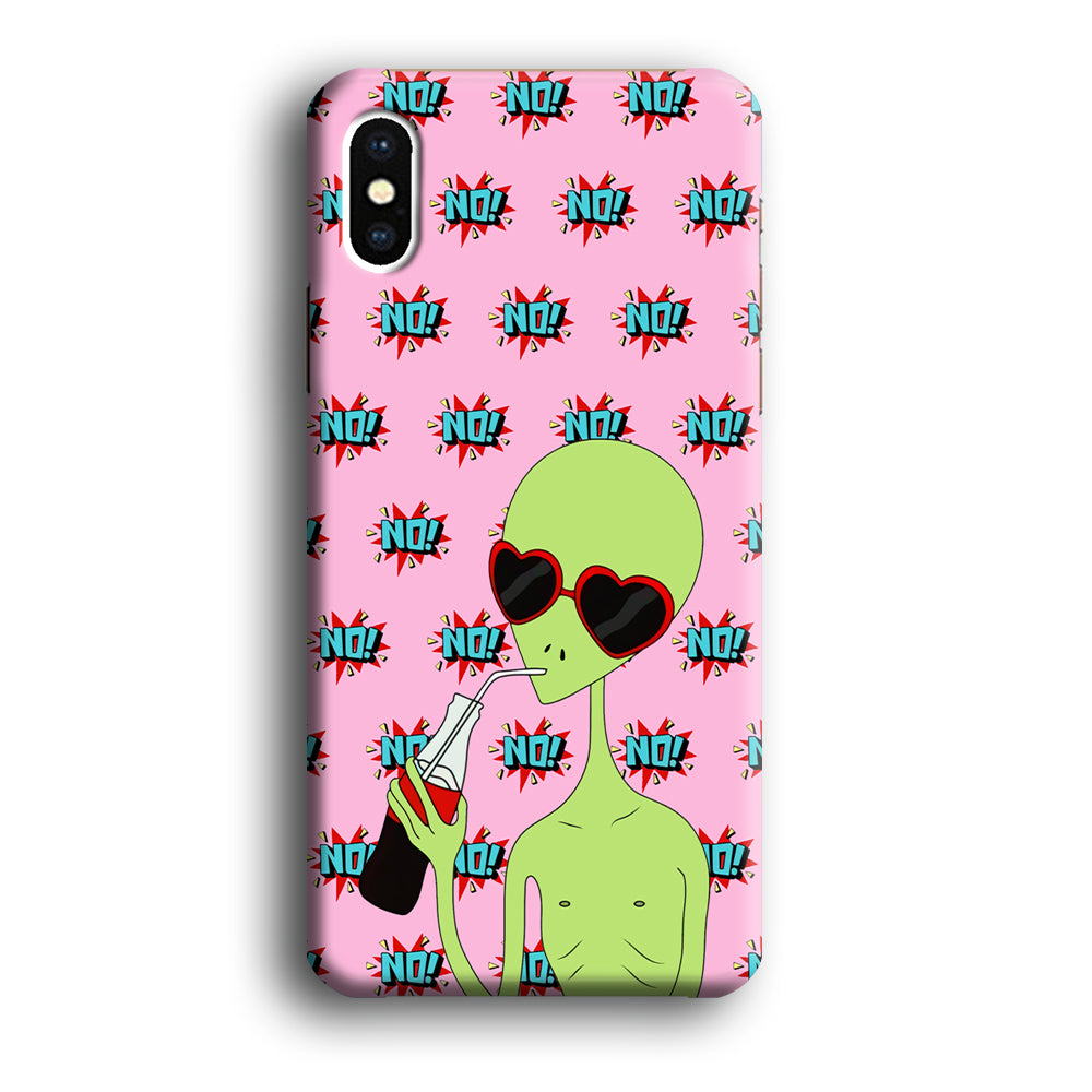 Alien Love Life iPhone X Case