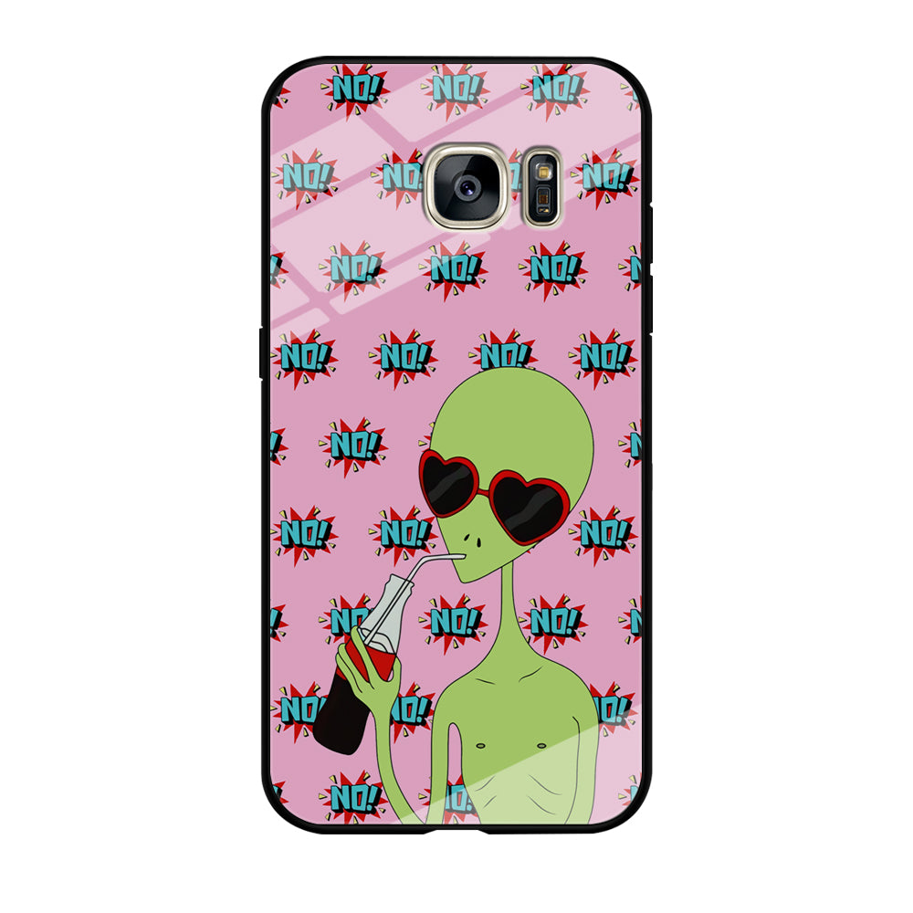 Alien Love Life Samsung Galaxy S7 Edge Case