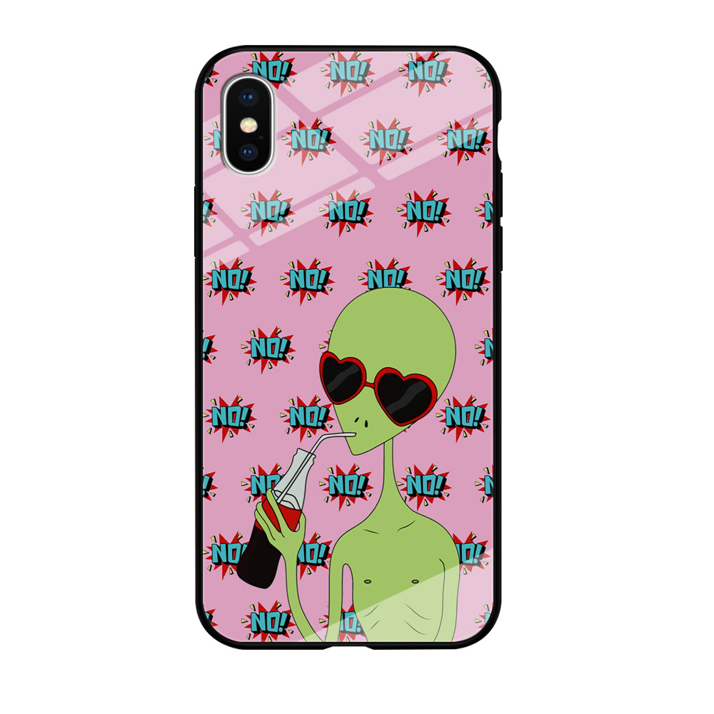 Alien Love Life iPhone X Case