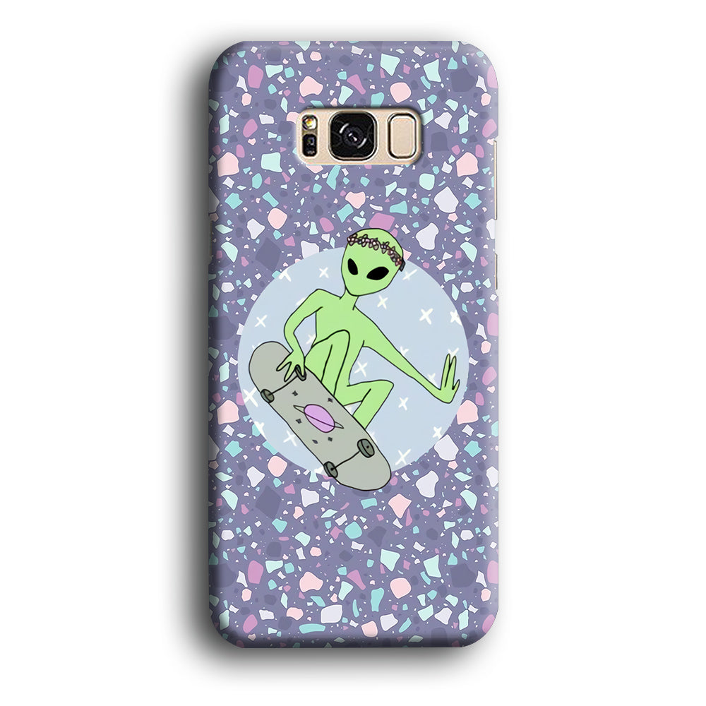 Alien Skate Show Samsung Galaxy S8 Case