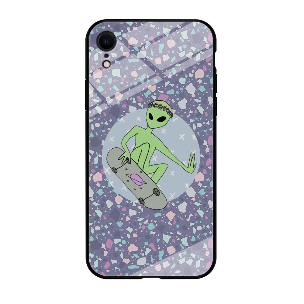 Alien Skate Show iPhone XR Case