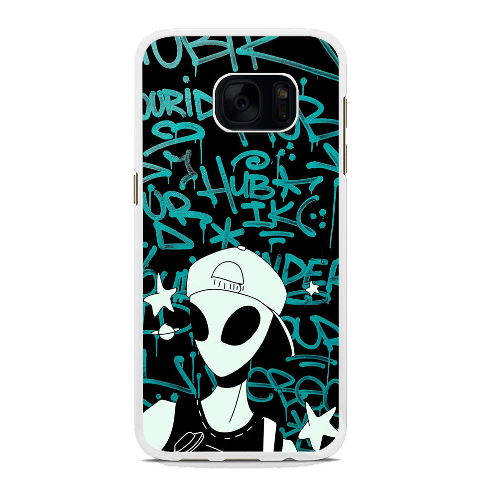 Alien Summer Season Samsung Galaxy S7 Edge Case