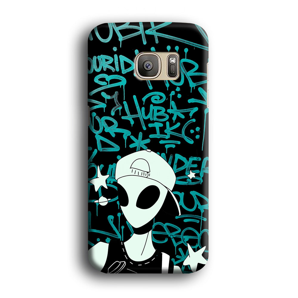 Alien Summer Season Samsung Galaxy S7 Edge Case