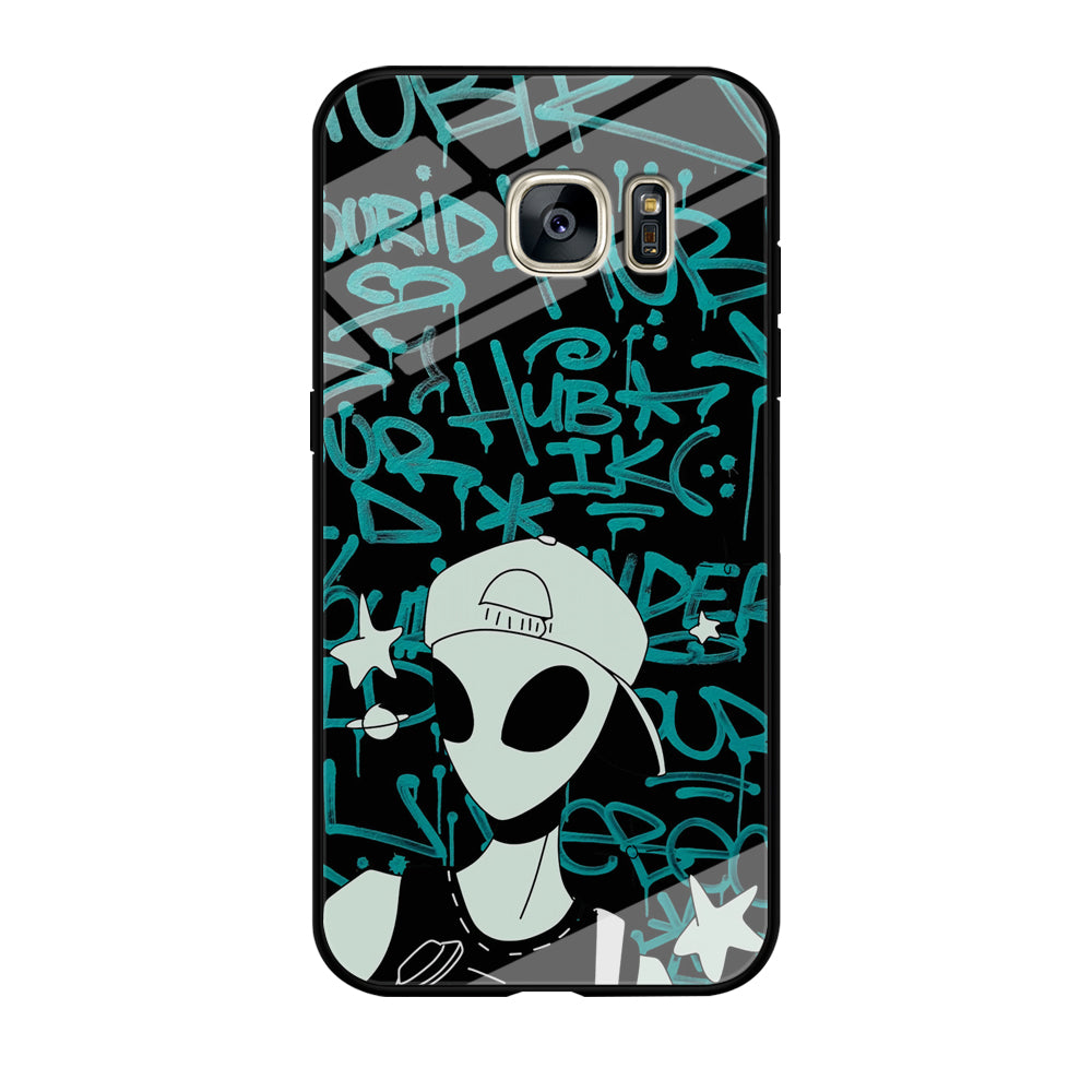 Alien Summer Season Samsung Galaxy S7 Edge Case