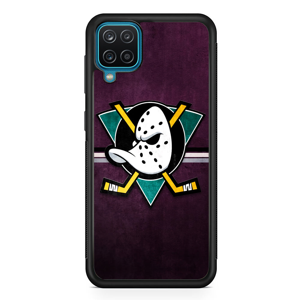 Anaheim Ducks Team Emblem Samsung Galaxy A12 Case