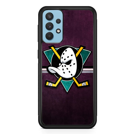 Anaheim Ducks Team Emblem Samsung Galaxy A32 Case