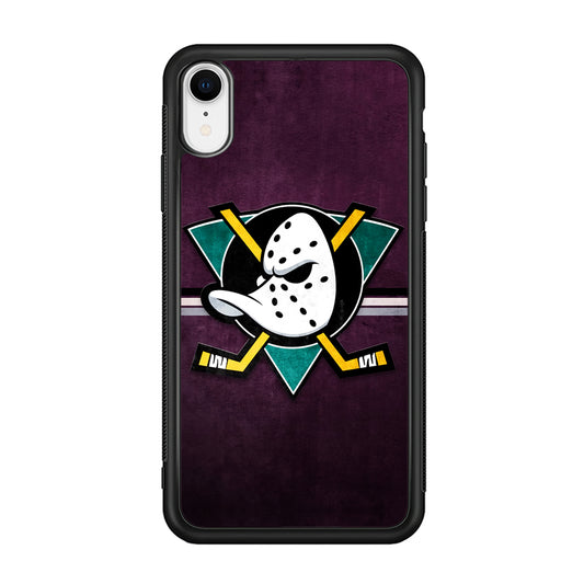 Anaheim Ducks Team Emblem iPhone XR Case