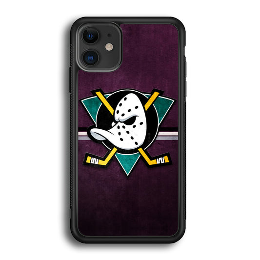 Anaheim Ducks Team Emblem iPhone 12 Case