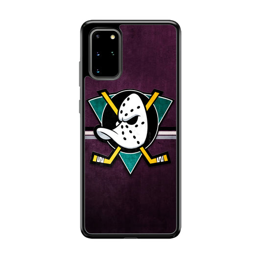 Anaheim Ducks Team Emblem Samsung Galaxy S20 Plus Case