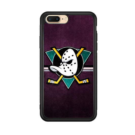 Anaheim Ducks Team Emblem iPhone 8 Plus Case