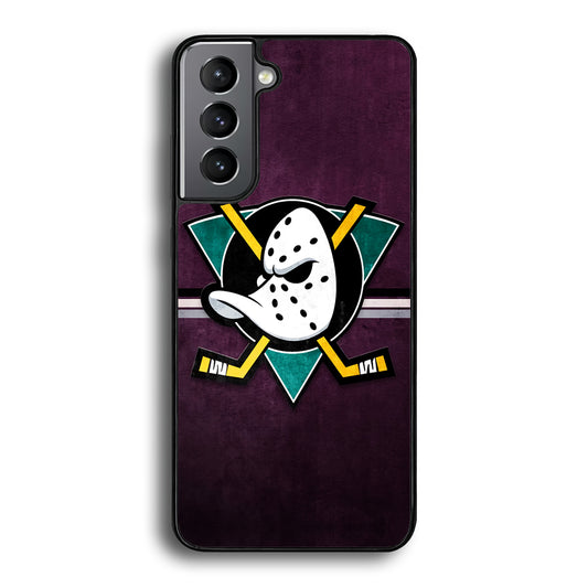 Anaheim Ducks Team Emblem Samsung Galaxy S21 Plus Case - Carneyforia