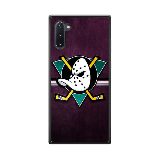 Anaheim Ducks Team Emblem Samsung Galaxy Note 10 Case