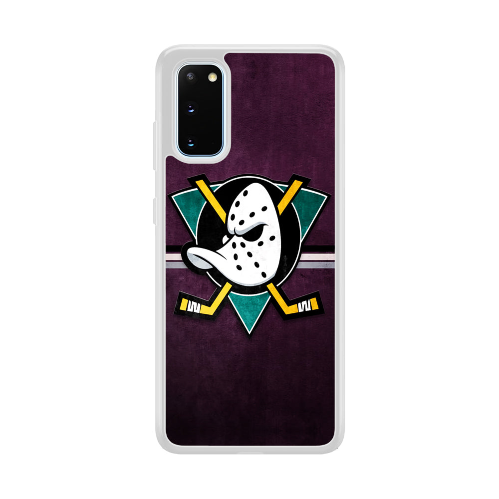 Anaheim Ducks Team Emblem Samsung Galaxy S20 Case