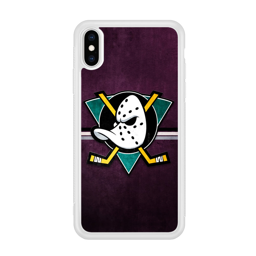 Anaheim Ducks Team Emblem iPhone X Case