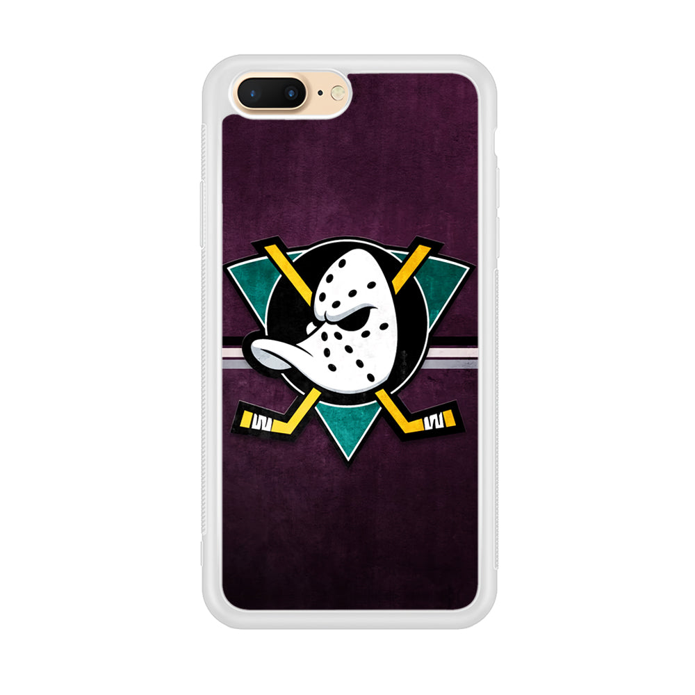 Anaheim Ducks Team Emblem iPhone 8 Plus Case