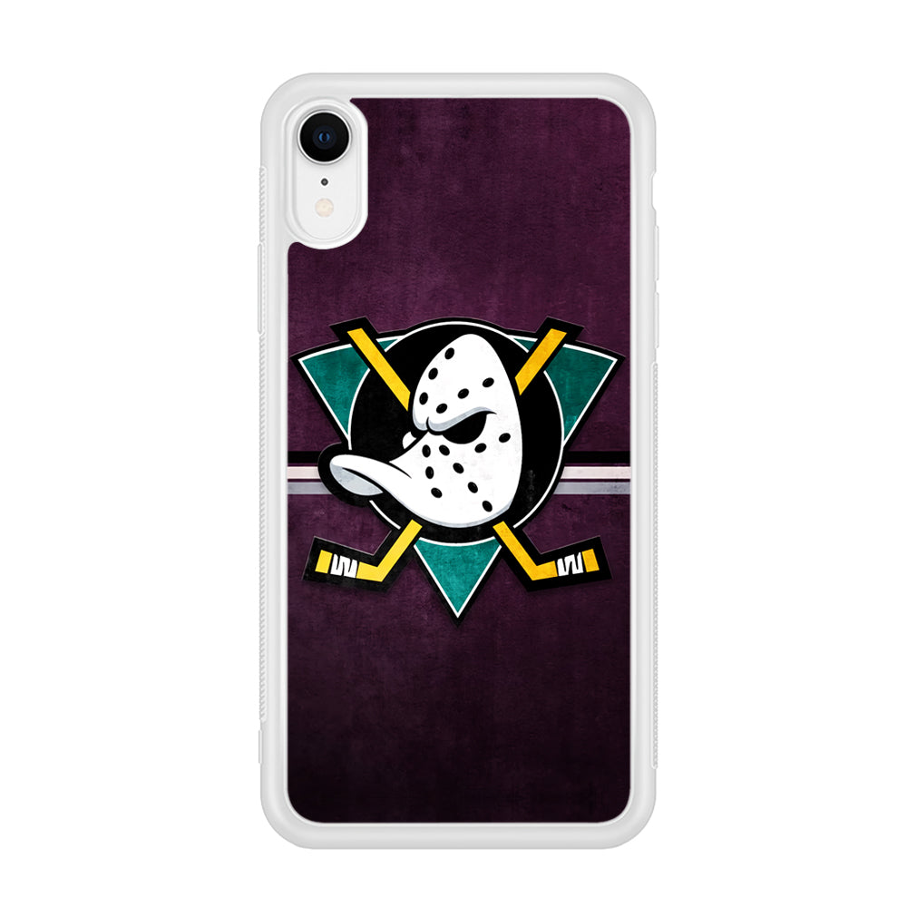 Anaheim Ducks Team Emblem iPhone XR Case