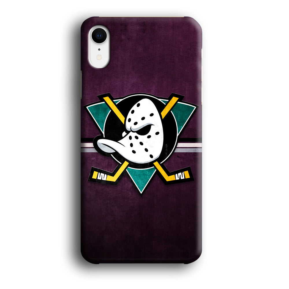 Anaheim Ducks Team Emblem iPhone XR Case