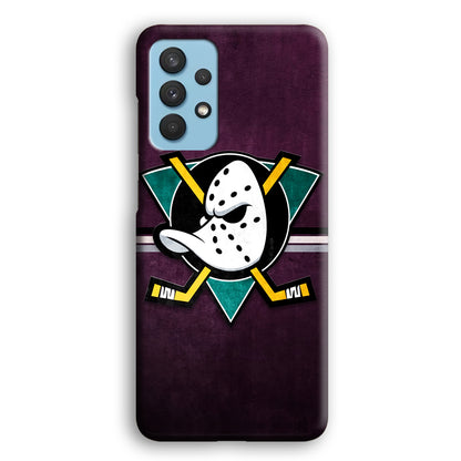 Anaheim Ducks Team Emblem Samsung Galaxy A32 Case