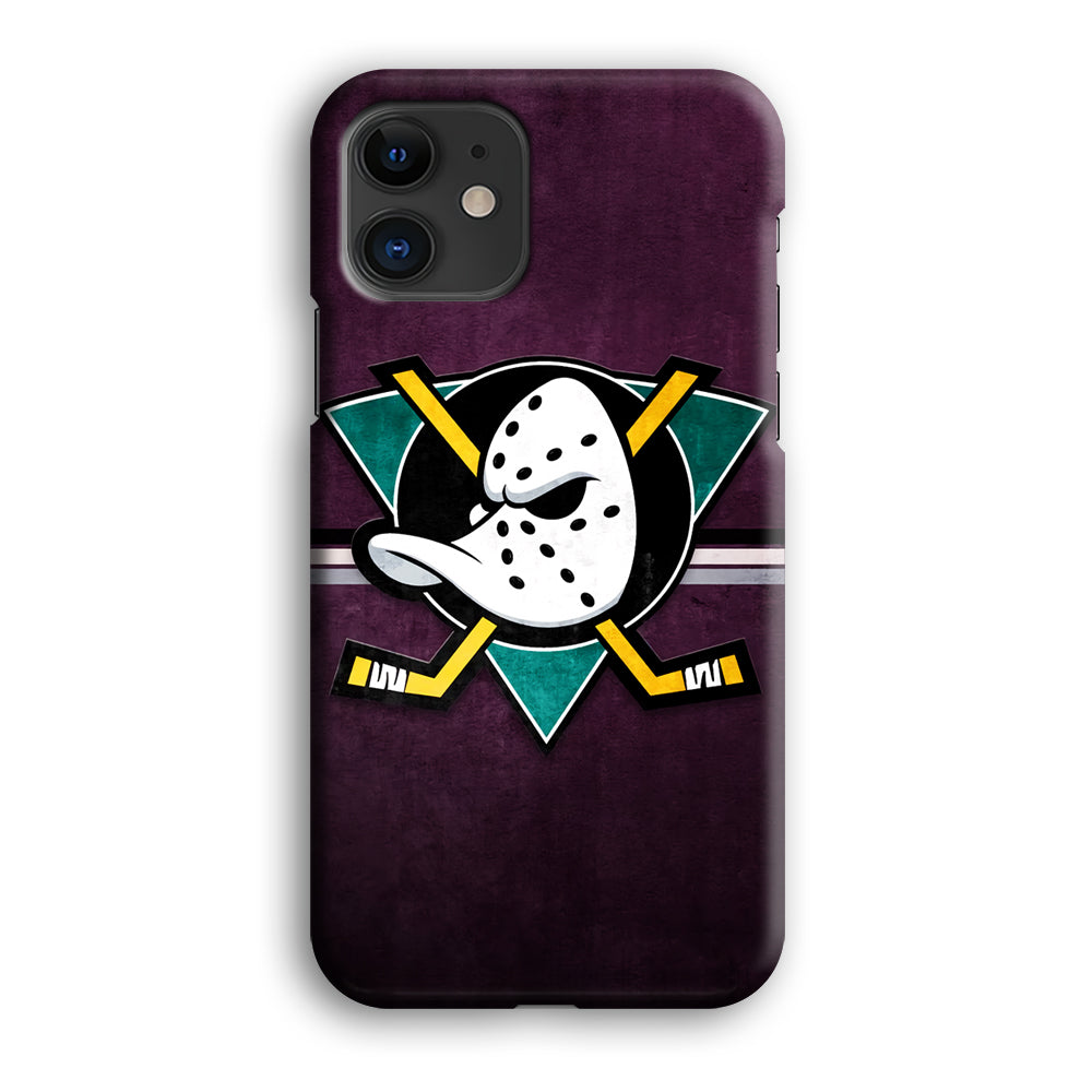 Anaheim Ducks Team Emblem iPhone 12 Case