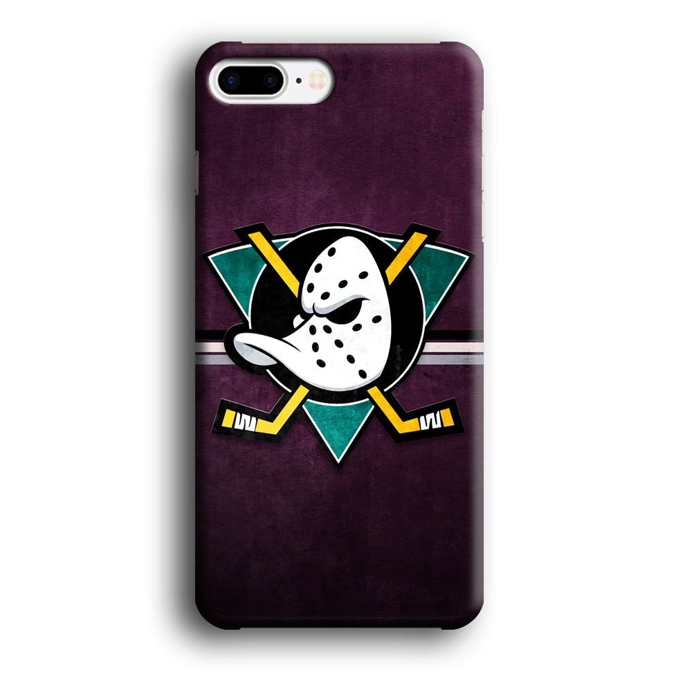 Anaheim Ducks Team Emblem iPhone 8 Plus Case