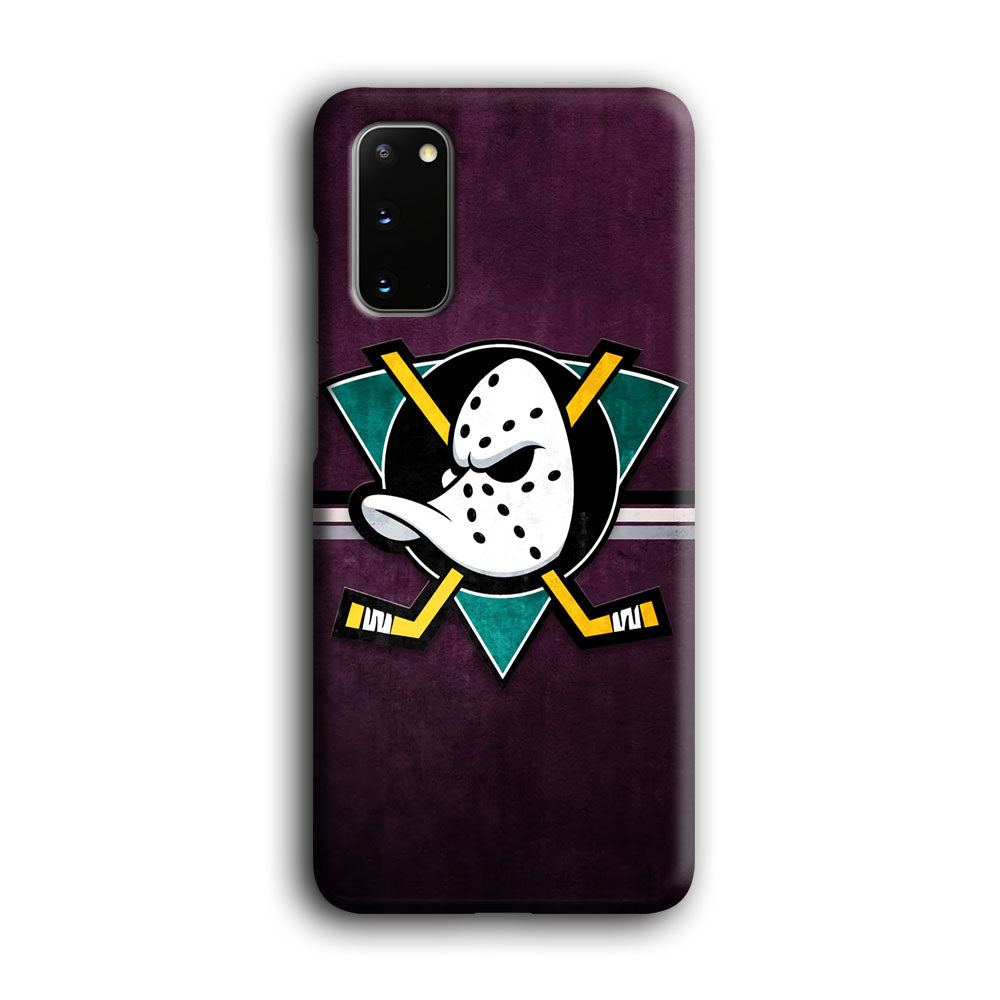 Anaheim Ducks Team Emblem Samsung Galaxy S20 Case