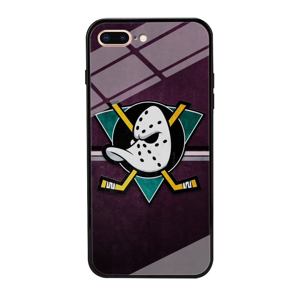 Anaheim Ducks Team Emblem iPhone 8 Plus Case