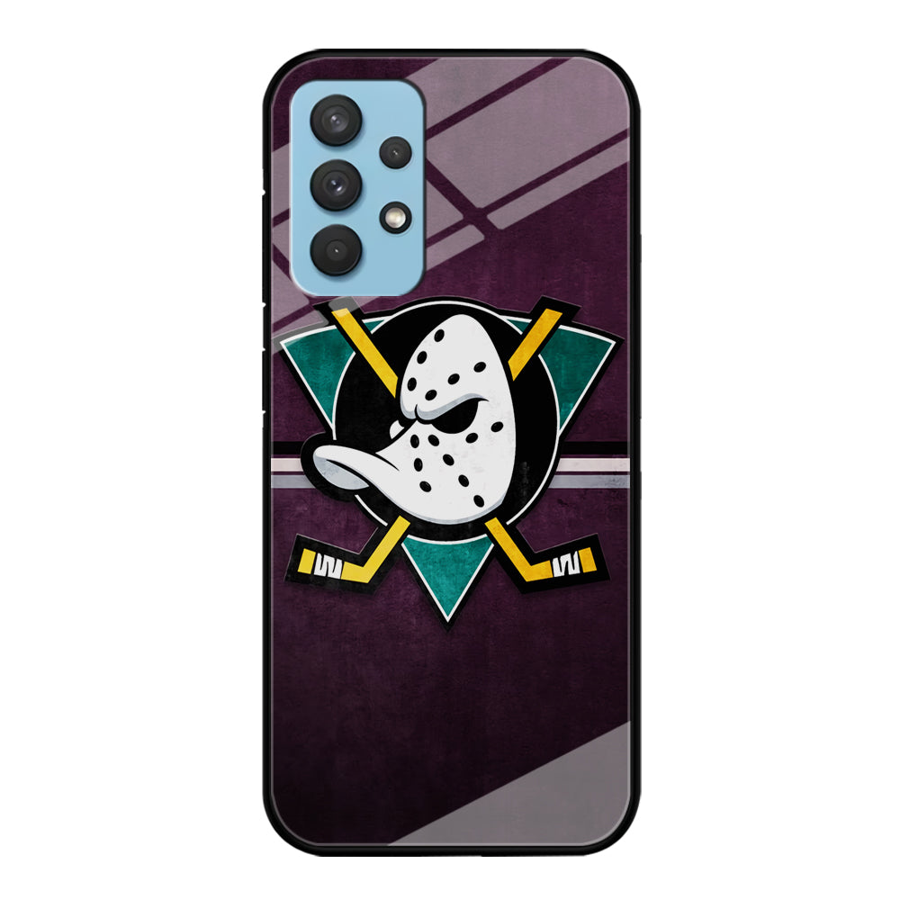 Anaheim Ducks Team Emblem Samsung Galaxy A32 Case