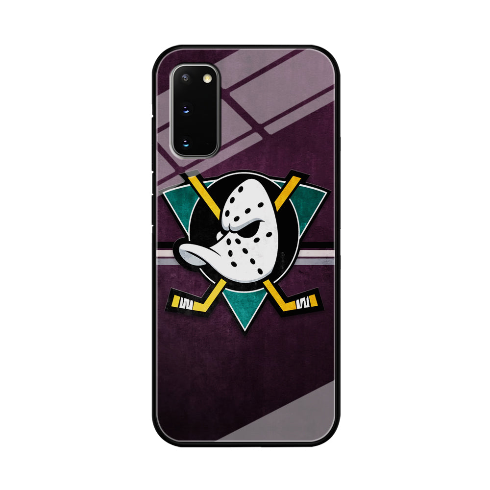 Anaheim Ducks Team Emblem Samsung Galaxy S20 Case