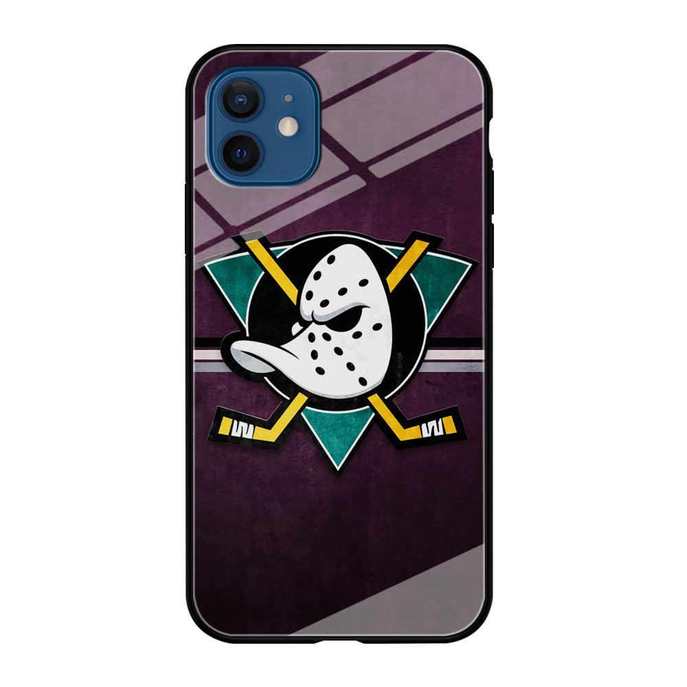 Anaheim Ducks Team Emblem iPhone 12 Case