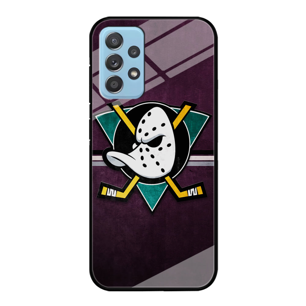 Anaheim Ducks Team Emblem Samsung Galaxy A72 Case