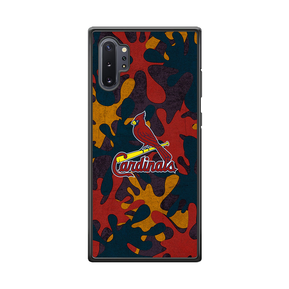 Arizona Cardinals Camo and Emblem Samsung Galaxy Note 10 Plus Case