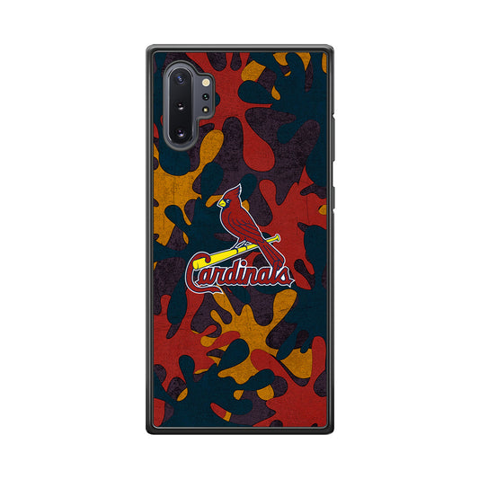 Arizona Cardinals Camo and Emblem Samsung Galaxy Note 10 Plus Case
