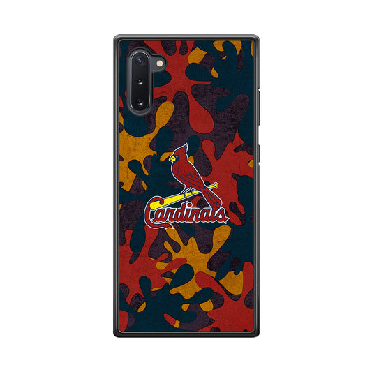 Arizona Cardinals Camo and Emblem Samsung Galaxy Note 10 Case