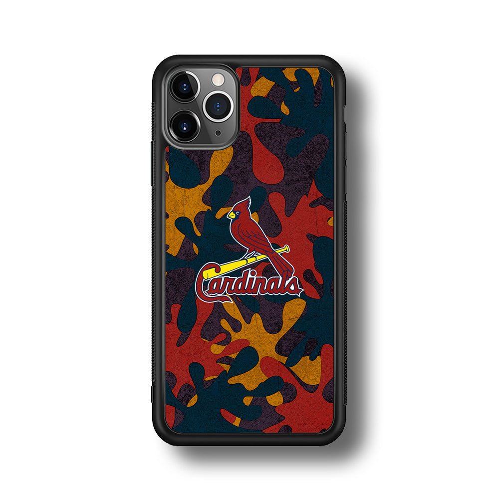 Arizona Cardinals Camo and Emblem iPhone 11 Pro Case