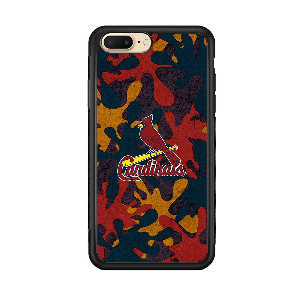 Arizona Cardinals Camo and Emblem iPhone 8 Plus Case