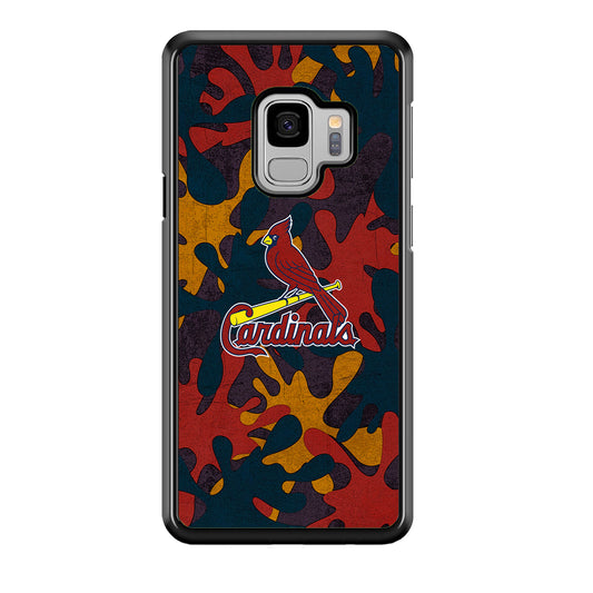Arizona Cardinals Camo and Emblem Samsung Galaxy S9 Case