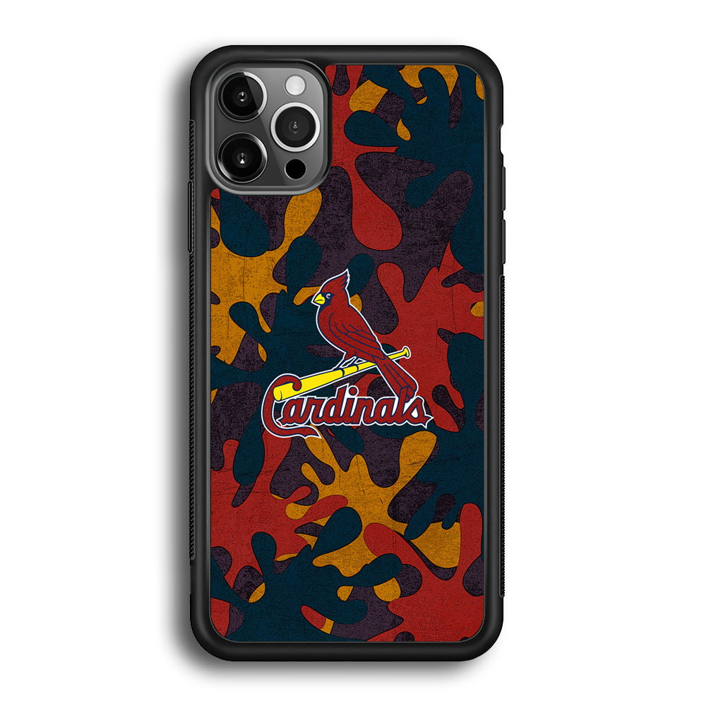 Arizona Cardinals Camo and Emblem iPhone 12 Pro Max Case