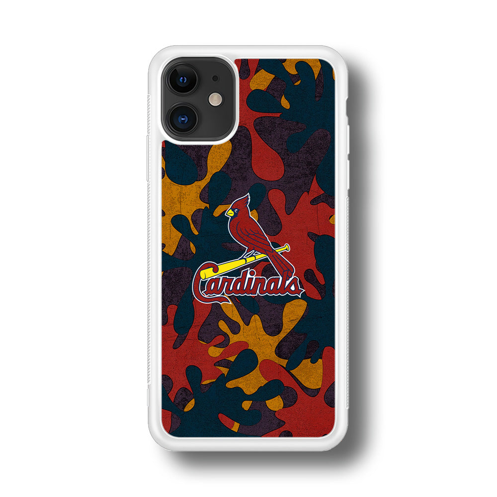 Arizona Cardinals Camo and Emblem iPhone 11 Case