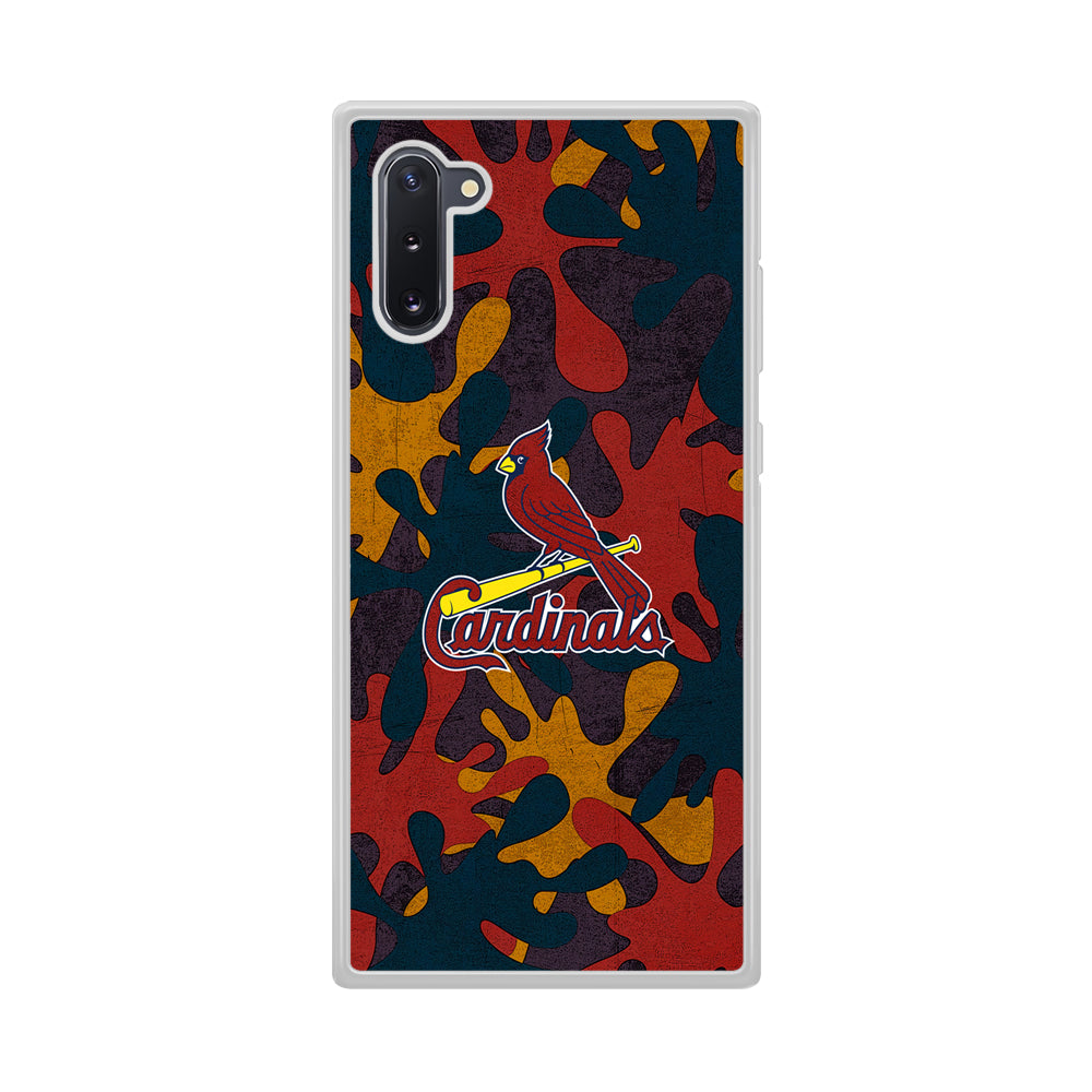 Arizona Cardinals Camo and Emblem Samsung Galaxy Note 10 Case