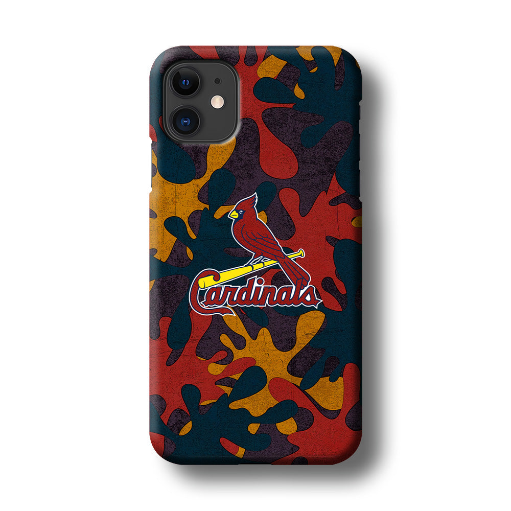 Arizona Cardinals Camo and Emblem iPhone 11 Case