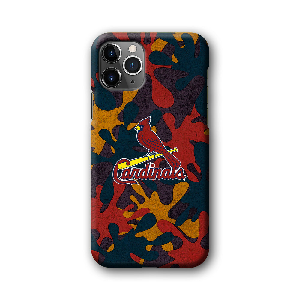 Arizona Cardinals Camo and Emblem iPhone 11 Pro Case