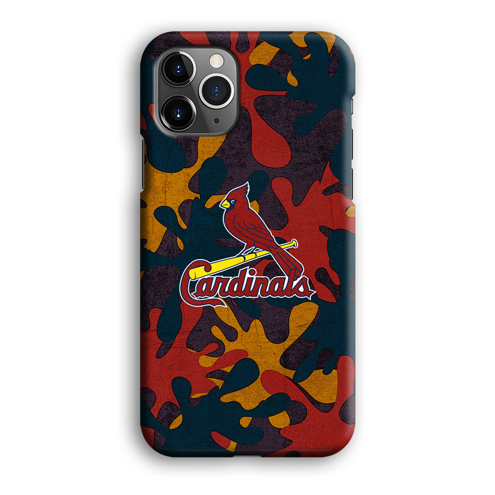 Arizona Cardinals Camo and Emblem iPhone 12 Pro Case