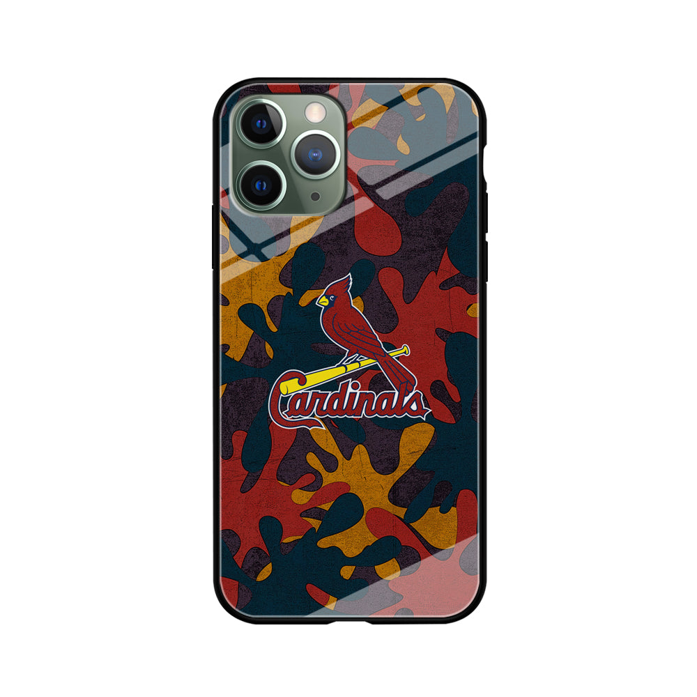 Arizona Cardinals Camo and Emblem iPhone 11 Pro Case