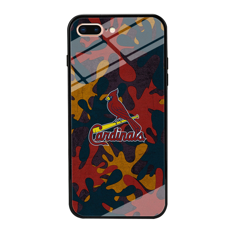 Arizona Cardinals Camo and Emblem iPhone 8 Plus Case