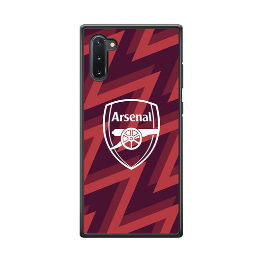 Arsenal Emblem Jersey Pattern Samsung Galaxy Note 10 Case